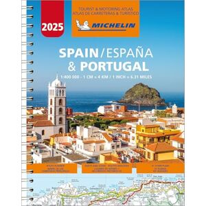Michelin Spain & Portugal 2025 Tourist and Motoring Atlas (A4-Spiral) (Atlas ()) Michelin Spain & Portugal 2025 Tourist and Motoring Atlas (A4-Spiral) (Atlas ())