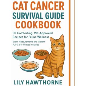 Hawthorne, Lily Cat Cancer Survival Guide Cookbook: 30 Comforting, Vet-Approved Recipes for Feline Wellness: Exact Measurements and Vibrant Full-Color Photos Included Hawthorne, Lily Cat Cancer Survival Guide Cookbook: 30 Comforting, Vet-Approved Recipes for Feline Wellness: Exact Measurements and Vibrant Full-Color Photos Included