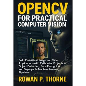 Thorne, Rowan P. OPENCV FOR PRACTICAL COMPUTER VISION: Build Real-World Image and Video Applications with Python for Projects in Object Detection, Face Recognition, and Deployable Machine Learning Pipelines Thorne, Rowan P. OPENCV FOR PRACTICAL COMPUTER VISION: Build Real-World Image and Video Applications with Python for Projects in Object Detection, Face Recognition, and Deployable Machine Learning Pipelines