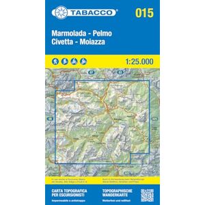 Active Marmolada / Pelmo / Civetta / Moiazza (015): 1:25000 Active Marmolada / Pelmo / Civetta / Moiazza (015): 1:25000