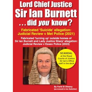 El Diwany, Mr Farid Lord Chief Justice Sir Ian Burnett ...did you know? El Diwany, Mr Farid Lord Chief Justice Sir Ian Burnett ...did you know?