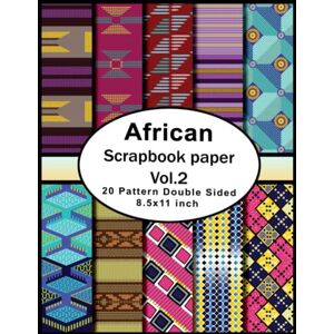 Blue, Cerulean African Scrapbook Paper: 20 patterned double sided sheets. 8.5" x 11" Decoupage Paper Book Blue, Cerulean African Scrapbook Paper: 20 patterned double sided sheets. 8.5" x 11" Decoupage Paper Book