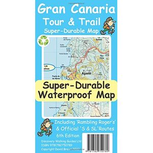 Brawn, David Gran Canaria Tour and Trail Super-Durable Map (6th ed) Brawn, David Gran Canaria Tour and Trail Super-Durable Map (6th ed)