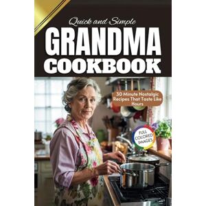 VANOVER, BLAKE QUICK AND SIMPLE GRANDMA COOKBOOK: 30 Minute Nostalgic Recipes That Taste Like Hours VANOVER, BLAKE QUICK AND SIMPLE GRANDMA COOKBOOK: 30 Minute Nostalgic Recipes That Taste Like Hours