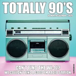 Willow Creek Press Totally 90s 2026 Wall Calendar Willow Creek Press Totally 90s 2026 Wall Calendar