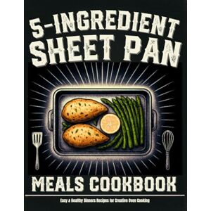 Graham, Olivia 5 Ingredient Sheet Pan Meals Cookbook: Easy & Healthy Dinners Recipes for Creative Oven Cooking Graham, Olivia 5 Ingredient Sheet Pan Meals Cookbook: Easy & Healthy Dinners Recipes for Creative Oven Cooking