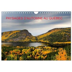 CALVENDO Paysages d'Automne au Québec (Calendrier mural 2024 DIN A4 vertical), calendrier mensuel: Toiles de couleurs naturelles CALVENDO Paysages d'Automne au Québec (Calendrier mural 2024 DIN A4 vertical), calendrier mensuel: Toiles de couleurs naturelles