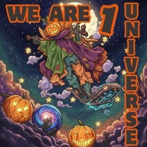 UNIVERSE, WE ARE 1 COLORING BOOK, WE ARE 1 UNIVERSE, HALLOWEEN II: COLORING BOOK FOR ADULTS AND KIDS ABOUT HALLOWEEN IN SPACE UNIVERSE, WE ARE 1 COLORING BOOK, WE ARE 1 UNIVERSE, HALLOWEEN II: COLORING BOOK FOR ADULTS AND KIDS ABOUT HALLOWEEN IN SPACE