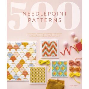 Hervé, Anaîs 500 Needlepoint Patterns: Easy repeat patterns for tapestry embroidery in Bargello stitch, flame stitch and more Hervé, Anaîs 500 Needlepoint Patterns: Easy repeat patterns for tapestry embroidery in Bargello stitch, flame stitch and more