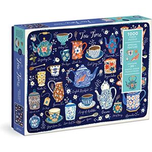 Galison 9780735374935 Tea Time Jigsaw Puzzle, Multicoloured, 1000 Pieces Galison 9780735374935 Tea Time Jigsaw Puzzle, Multicoloured, 1000 Pieces