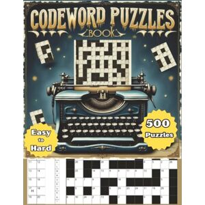 Studio, PagePlay Codeword Puzzles Book Do You Dare 500 Puzzles: CodeWord Puzzles Book with Easy to Read Print 500 Brain-Teasing Codeword Challenges for Word Lovers ... From Beginner to Puzzle Pro Gift Idea Studio, PagePlay Codeword Puzzles Book Do You Dare 500 Puzzles: CodeWord Puzzles Book with Easy to Read Print 500 Brain-Teasing Codeword Challenges for Word Lovers ... From Beginner to Puzzle Pro Gift Idea