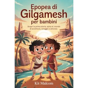 MALCOM, KIT Epopea di Gilgamesh per bambini: Scopri la prima storia epica al mondo di avventura, coraggio e amicizia MALCOM, KIT Epopea di Gilgamesh per bambini: Scopri la prima storia epica al mondo di avventura, coraggio e amicizia