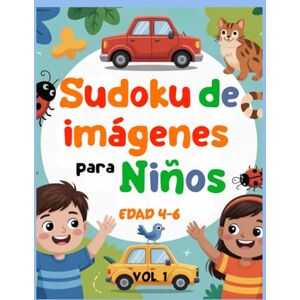 Ediciones, PM Sudoku de imágenes para niños Edad 4-6: 50 sencillos rompecabezas de 4x4 con animales, dinosaurios, insectos, coches y formas Divertido libro de ... en edad preescolar y de jardín de infancia. Ediciones, PM Sudoku de imágenes para niños Edad 4-6: 50 sencillos rompecabezas de 4x4 con animales, dinosaurios, insectos, coches y formas Divertido libro de ... en edad preescolar y de jardín de infancia.