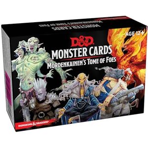 Wizards of the Coast Gale Force Nine Dungeons & Dragons Spellbook Cards Mordenkainen's Tome of Foes, GF9C7228 Wizards of the Coast Gale Force Nine Dungeons & Dragons Spellbook Cards Mordenkainen's Tome of Foes, GF9C7228