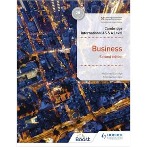 Surridge, Malcolm Cambridge International AS & A Level Business Second Edition: Hodder Education Group Surridge, Malcolm Cambridge International AS & A Level Business Second Edition: Hodder Education Group