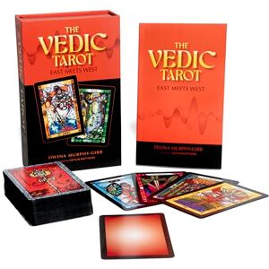 Murphy-Gibb, Dwina The Vedic Tarot: East Meets West: East Meets West (Tarot Deck and Guidebook, Box Set) 81 Tarot Cards Fusing Eastern Spirituality with Western Wisdom + In-Depth Guide to Card Meanings Murphy-Gibb, Dwina The Vedic Tarot: East Meets West: East Meets West (Tarot Deck and Guidebook, Box Set) 81 Tarot Cards Fusing Eastern Spirituality with Western Wisdom + In-Depth Guide to Card Meanings