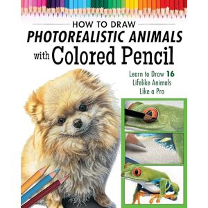 Irodoreal How to Draw Photorealistic Animals with Colored Pencil: Learn to Draw 16 Lifelike Animals Like a Pro (Design Originals) How to Create Realistic Scales, Fur, Eyes, Shiny Surfaces, and More Irodoreal How to Draw Photorealistic Animals with Colored Pencil: Learn to Draw 16 Lifelike Animals Like a Pro (Design Originals) How to Create Realistic Scales, Fur, Eyes, Shiny Surfaces, and More