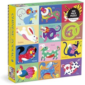 Mudpuppy Chinese Zodiac 500 Piece Family Puzzle Mudpuppy Chinese Zodiac 500 Piece Family Puzzle