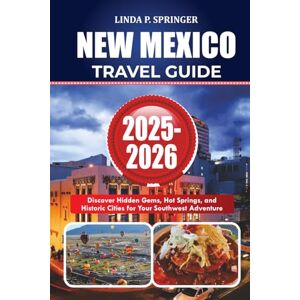 SPRINGER, LINDA P. NEW MEXICO TRAVEL GUIDE 2025-2026: Discover Hidden Gems, Hot Springs, and Historic Cities for Your Southwest Adventure SPRINGER, LINDA P. NEW MEXICO TRAVEL GUIDE 2025-2026: Discover Hidden Gems, Hot Springs, and Historic Cities for Your Southwest Adventure