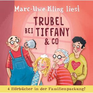 Kling, Marc-Uwe Trubel bei Tiffany & Co: Der Tag, an dem die Oma das Internet kaputt gemacht hat; Der Tag, an dem der Opa den Wasserkocher auf den Herd gestellt hat; ... Wasser aus der Wanne geschaukelt hat: 2 CDs Kling, Marc-Uwe Trubel bei Tiffany & Co: Der Tag, an dem die Oma das Internet kaputt gemacht hat; Der Tag, an dem der Opa den Wasserkocher auf den Herd gestellt hat; ... Wasser aus der Wanne geschaukelt hat: 2 CDs