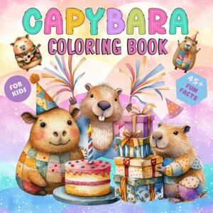 Tots, Tina Capybara Coloring Book: "A Cute Animal Coloring Book with Relaxing Capybara Designs for kids and adults – Fun and Easy Coloring Gift for Girls and Boys Tots, Tina Capybara Coloring Book: "A Cute Animal Coloring Book with Relaxing Capybara Designs for kids and adults – Fun and Easy Coloring Gift for Girls and Boys