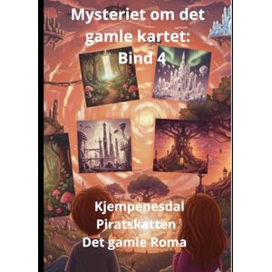 Homs, Joan Jordi Guitart Mysteriet om det gamle kartet: Bind 4 Kjempenesdal Piratskatten Det gamle Roma Homs, Joan Jordi Guitart Mysteriet om det gamle kartet: Bind 4 Kjempenesdal Piratskatten Det gamle Roma
