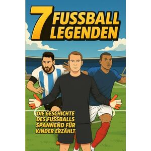 Edition, GoalVerse 7 Fußball-Legenden Die Geschichte des Fußballs spannend für Kinder erzählt: Das ideale Fußballbuch Geschenk für Jungen ab 7 Jahren Edition, GoalVerse 7 Fußball-Legenden Die Geschichte des Fußballs spannend für Kinder erzählt: Das ideale Fußballbuch Geschenk für Jungen ab 7 Jahren