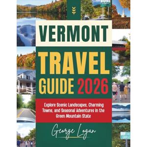 Logan, George Vermont Travel Guide 2026 (Full Color): Explore Scenic Landscapes, Charming Towns, and Seasonal Adventures in the Green Mountain State Logan, George Vermont Travel Guide 2026 (Full Color): Explore Scenic Landscapes, Charming Towns, and Seasonal Adventures in the Green Mountain State