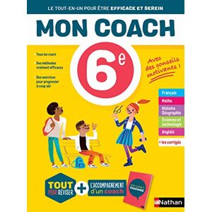 Cazanove, Cécile de Mon coach Toutes les matières 6e Cazanove, Cécile de Mon coach Toutes les matières 6e