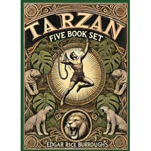 Burroughs, Edgar Rice Tarzan 5 Book Set (Collector's Edition) (Laminated Hardback with Jacket): Tarzan of the Apes, The Return of Tarzan, The Beasts of Tarzan, The Son of Tarzan, and Tarzan and the Jewels of Opar Burroughs, Edgar Rice Tarzan 5 Book Set (Collector's Edition) (Laminated Hardback with Jacket): Tarzan of the Apes, The Return of Tarzan, The Beasts of Tarzan, The Son of Tarzan, and Tarzan and the Jewels of Opar