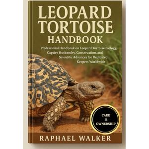 WALKER, RAPHAEL LEOPARD TORTOISE HANDBOOK: Professional Handbook on Leopard Tortoise Biology, Captive Husbandry, Conservation, and Scientific Advances for Dedicated Keepers Worldwide WALKER, RAPHAEL LEOPARD TORTOISE HANDBOOK: Professional Handbook on Leopard Tortoise Biology, Captive Husbandry, Conservation, and Scientific Advances for Dedicated Keepers Worldwide