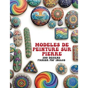 stonia Modèles de Peinture sur Pierre: 200 Designs, Fichier PDF Inclus, Mandala, Animaux, Crânes et Plus Encore stonia Modèles de Peinture sur Pierre: 200 Designs, Fichier PDF Inclus, Mandala, Animaux, Crânes et Plus Encore