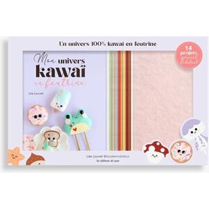 Louvet, Léa Coffret Mon univers Kawaï en feutrine Louvet, Léa Coffret Mon univers Kawaï en feutrine