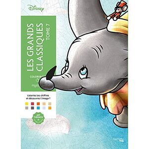 coloriages mystères Disney Les grands classiques Tome 7 coloriages mystères Disney Les grands classiques Tome 7