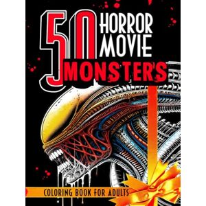 AI, Coloring Page 50 Horror Movie Monsters Coloring Book for Adults and Teens: The Scariest Creatures and Notorious Beasts from Classic and Modern Terrifying Films. ... & Stress Relief (50 Classic Icons to Color) AI, Coloring Page 50 Horror Movie Monsters Coloring Book for Adults and Teens: The Scariest Creatures and Notorious Beasts from Classic and Modern Terrifying Films. ... & Stress Relief (50 Classic Icons to Color)