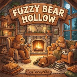 Vibes, Cozy Coloring Fuzzy Bear Hollow: Sweet & Snuggly Calming Teens & Adult Coloring Book Pages Self-Care Bold & Easy Designs with Cozy Hygge Comfort Simple Animal ... Mindfulness, Inner Peace & Total Relaxation Vibes, Cozy Coloring Fuzzy Bear Hollow: Sweet & Snuggly Calming Teens & Adult Coloring Book Pages Self-Care Bold & Easy Designs with Cozy Hygge Comfort Simple Animal ... Mindfulness, Inner Peace & Total Relaxation