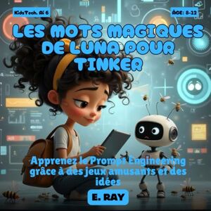 RAY, E. LES MOTS MAGIQUES DE LUNA POUR TINKER: Apprenez le Prompt Engineering grâce à des jeux amusants et des idées RAY, E. LES MOTS MAGIQUES DE LUNA POUR TINKER: Apprenez le Prompt Engineering grâce à des jeux amusants et des idées
