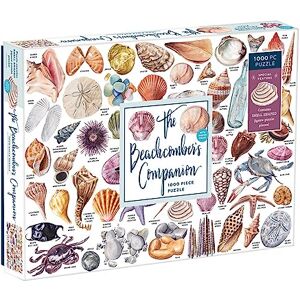 McMenemy, Sarah The Beachcomber's Companion 1000 Piece Puzzle With Shaped Pieces McMenemy, Sarah The Beachcomber's Companion 1000 Piece Puzzle With Shaped Pieces