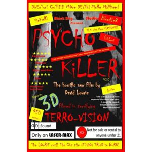 Lowrie, Mr David Psycho Killer: The Directors Cut Lowrie, Mr David Psycho Killer: The Directors Cut
