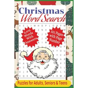 Ngen, Edward Christmas Word Search Puzzle Book: Word Searches with Easy to Read Print about Christmas, Santa Claus, Reindeer, Snowmen, Winter and More, / 6 x 9 ... for Vacations, Holidays and Relaxation. Ngen, Edward Christmas Word Search Puzzle Book: Word Searches with Easy to Read Print about Christmas, Santa Claus, Reindeer, Snowmen, Winter and More, / 6 x 9 ... for Vacations, Holidays and Relaxation.