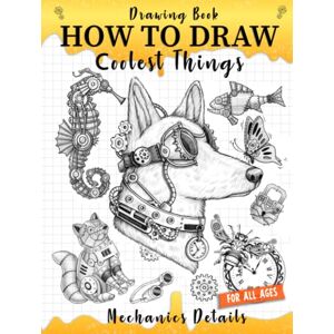 Takamori, Makeshii Drawing Book How to Draw Coolest Things Mechanics Details: This Step-By-Step Guide Will Teach You How to Draw Shading, Textures, Anatomy, Sea Animal, Plants, Steampunk Takamori, Makeshii Drawing Book How to Draw Coolest Things Mechanics Details: This Step-By-Step Guide Will Teach You How to Draw Shading, Textures, Anatomy, Sea Animal, Plants, Steampunk