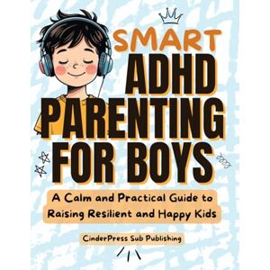 Publishing, CinderPress Sub Smart ADHD Parenting Guide for Boys: A Calm and Practical Book to Raising Resilient and Happy Kids With ADHD Publishing, CinderPress Sub Smart ADHD Parenting Guide for Boys: A Calm and Practical Book to Raising Resilient and Happy Kids With ADHD