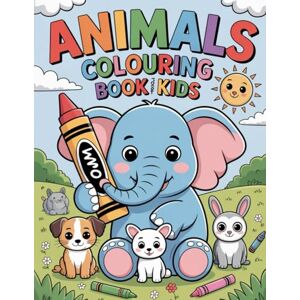 Sivashanmugam, Mrs Sripriyamvadhana Animal Colouring Book for Kids Aged 3 to 8 Sivashanmugam, Mrs Sripriyamvadhana Animal Colouring Book for Kids Aged 3 to 8