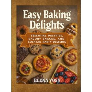 Voss Easy Baking Delights: Essential Pastries, Savory Snacks, and Cocktail Party Desserts -Inspired Treats for Beginners With over 110+ Easy, Simple and Healthy Recipes. Voss Easy Baking Delights: Essential Pastries, Savory Snacks, and Cocktail Party Desserts -Inspired Treats for Beginners With over 110+ Easy, Simple and Healthy Recipes.