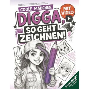 Bravo, Birgit Digga, so geht Zeichnen lernen Zeichenbuch für Teenager-Mädchen ab 12 Jahren: Coole Motive mit Zeichenvideos, einfacher Schritt für Schritt Anleitung & Kreativchallenges Bravo, Birgit Digga, so geht Zeichnen lernen Zeichenbuch für Teenager-Mädchen ab 12 Jahren: Coole Motive mit Zeichenvideos, einfacher Schritt für Schritt Anleitung & Kreativchallenges