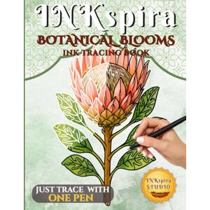 Studio, INKspira INKspira: Botanical Blooms Ink Tracing Book: Relaxing Watercolor-Inspired Floral Illustrations to Trace and Unwind (INKspira Tracing Collection) Studio, INKspira INKspira: Botanical Blooms Ink Tracing Book: Relaxing Watercolor-Inspired Floral Illustrations to Trace and Unwind (INKspira Tracing Collection)