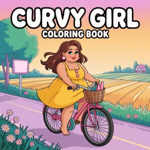 JI, Sarau Curvy Girl Coloring Book: Bold and Easy 50 Scene for Plus Size Women Featuring Daily Life Activities with Relaxation and Creative Fun JI, Sarau Curvy Girl Coloring Book: Bold and Easy 50 Scene for Plus Size Women Featuring Daily Life Activities with Relaxation and Creative Fun