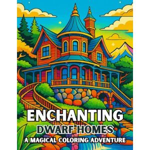 Rakib BCL Enchanting Dwarf Homes A Magical Coloring Adventure: Cozy Forest Cottages & Fantasy Village Scenes for Relaxation and Creativity Rakib BCL Enchanting Dwarf Homes A Magical Coloring Adventure: Cozy Forest Cottages & Fantasy Village Scenes for Relaxation and Creativity