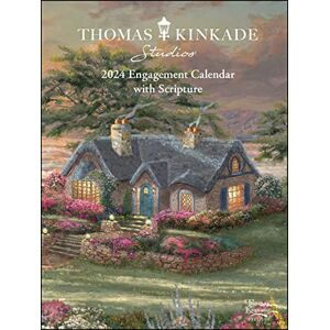 Andrews McMeel Publishing Thomas Kinkade Studios 12-Month 2024 Monthly/Weekly Engagement Calendar with Scripture Andrews McMeel Publishing Thomas Kinkade Studios 12-Month 2024 Monthly/Weekly Engagement Calendar with Scripture