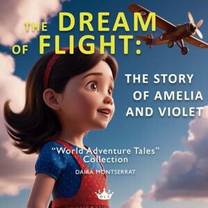 Montserrat, Daira The Dream of Flight: The Story of Amelia and Violet: A children's story about courage and aviation for 3 to 6 year olds (World Adventure Tales) Montserrat, Daira The Dream of Flight: The Story of Amelia and Violet: A children's story about courage and aviation for 3 to 6 year olds (World Adventure Tales)
